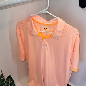 Oakley Orange Striped Shirt
